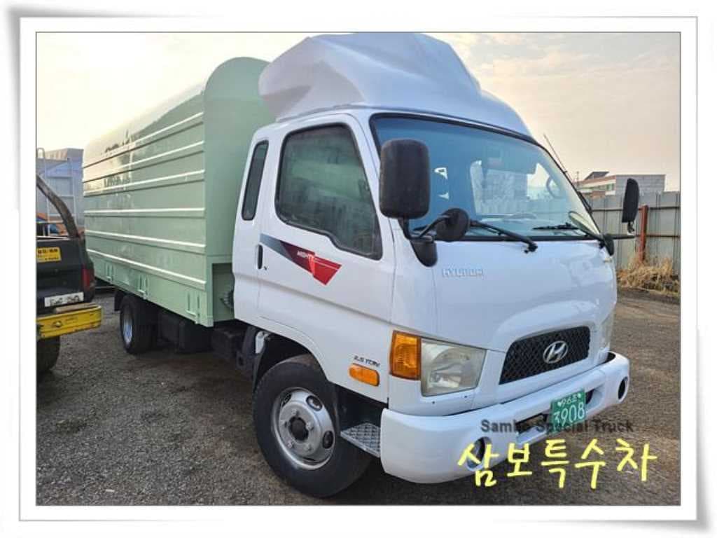 07년형 현대 마이티 수동 카고 2.5~3톤 중고화물차