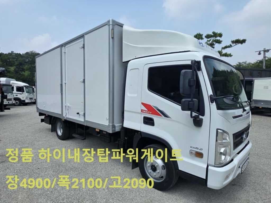 20년형 수동 익스 내장탑 파워게이트 3.5톤 탑차 중고화물차
