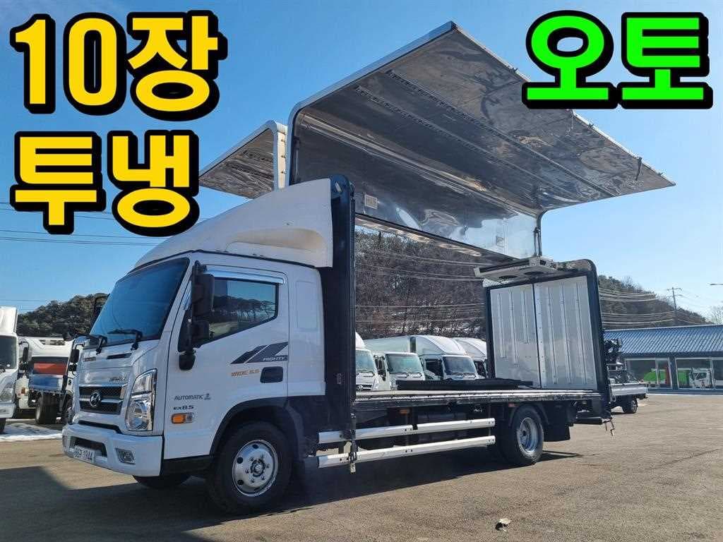 21년형 오토 냉동탑 3.5톤 광폭 파워게이트 냉동/냉장 중고화물차