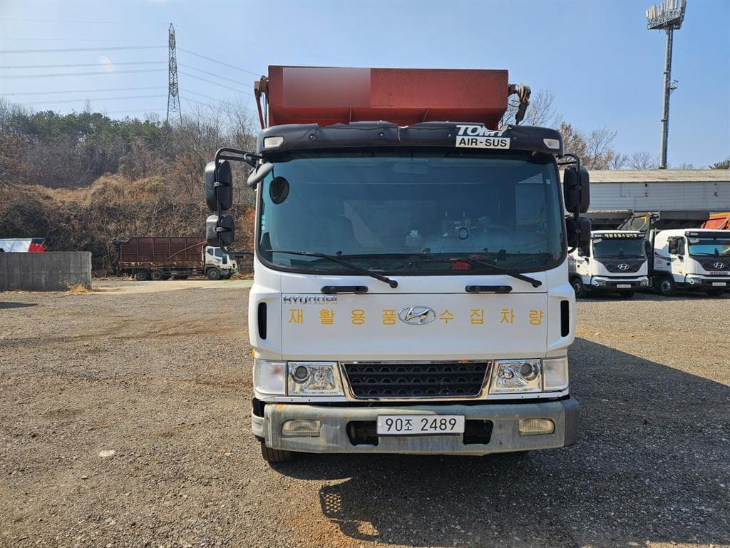 19년형 수동 집게차 5톤 이하 중고화물차