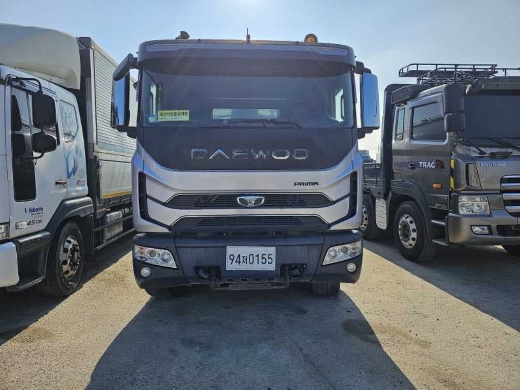 18년형 타타대우 수동 버큠로리 25톤 중고화물차