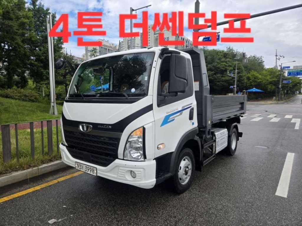 22년형 타타대우 더쎈 수동 덤프 4톤 중고화물차