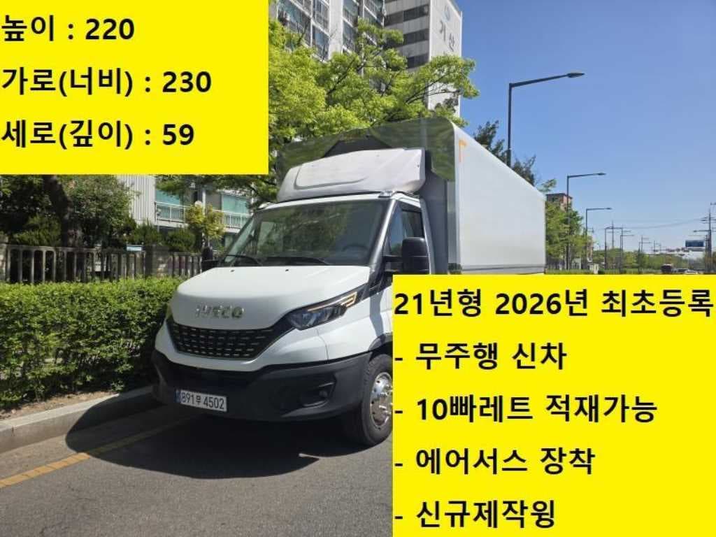26년형 오토 윙바디 3.5톤 중고화물차