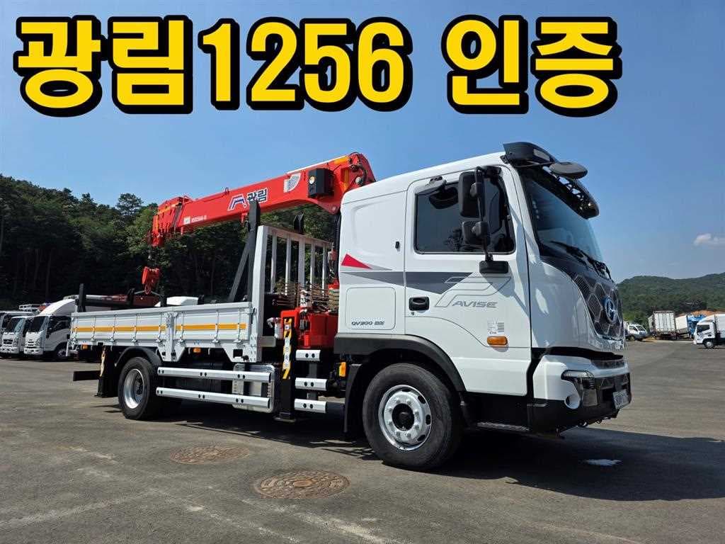 21년형 현대 파비스 수동 카고크레인 크레인 5톤 중고화물차