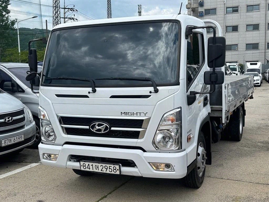 22년형 현대 마이티 수동 카고 3.5톤 4.35m 광폭 중고화물차