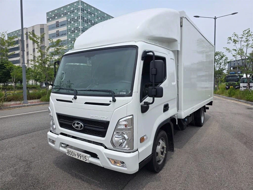 18년형 수동 익스 내장탑 파워게이트 2.5톤 탑차 중고화물차