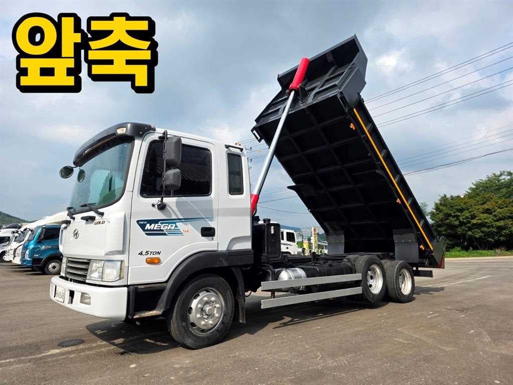 12년형 현대 메가트럭 수동 덤프 4.5톤 중고화물차