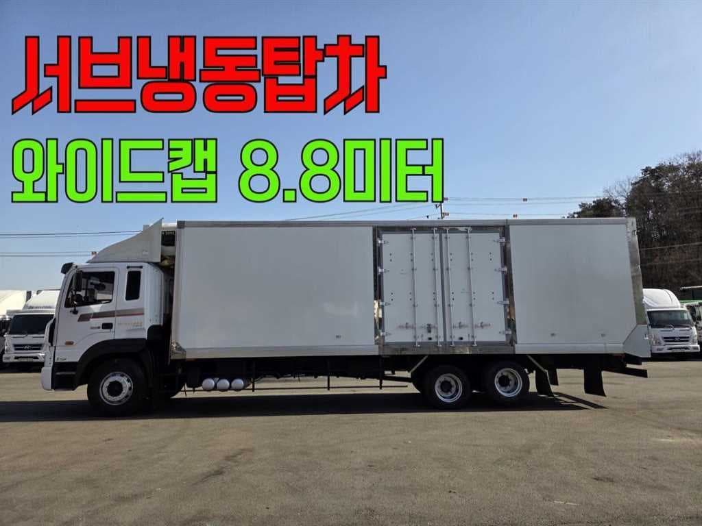 15년형 수동 냉동탑 5톤 이상 8.8m 냉동/냉장 중고화물차